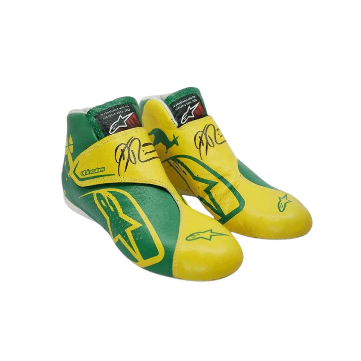 Daniel Ricciardo 2019 Renault Australian GP F1 Racing Shoes - Barirah Racewear image 1