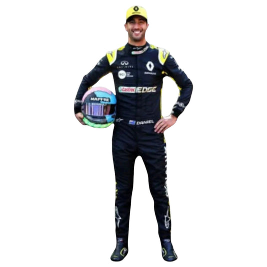 Daniel Ricciardo 2019 Renault F1 Race Suit - Barirah Racewear image 1