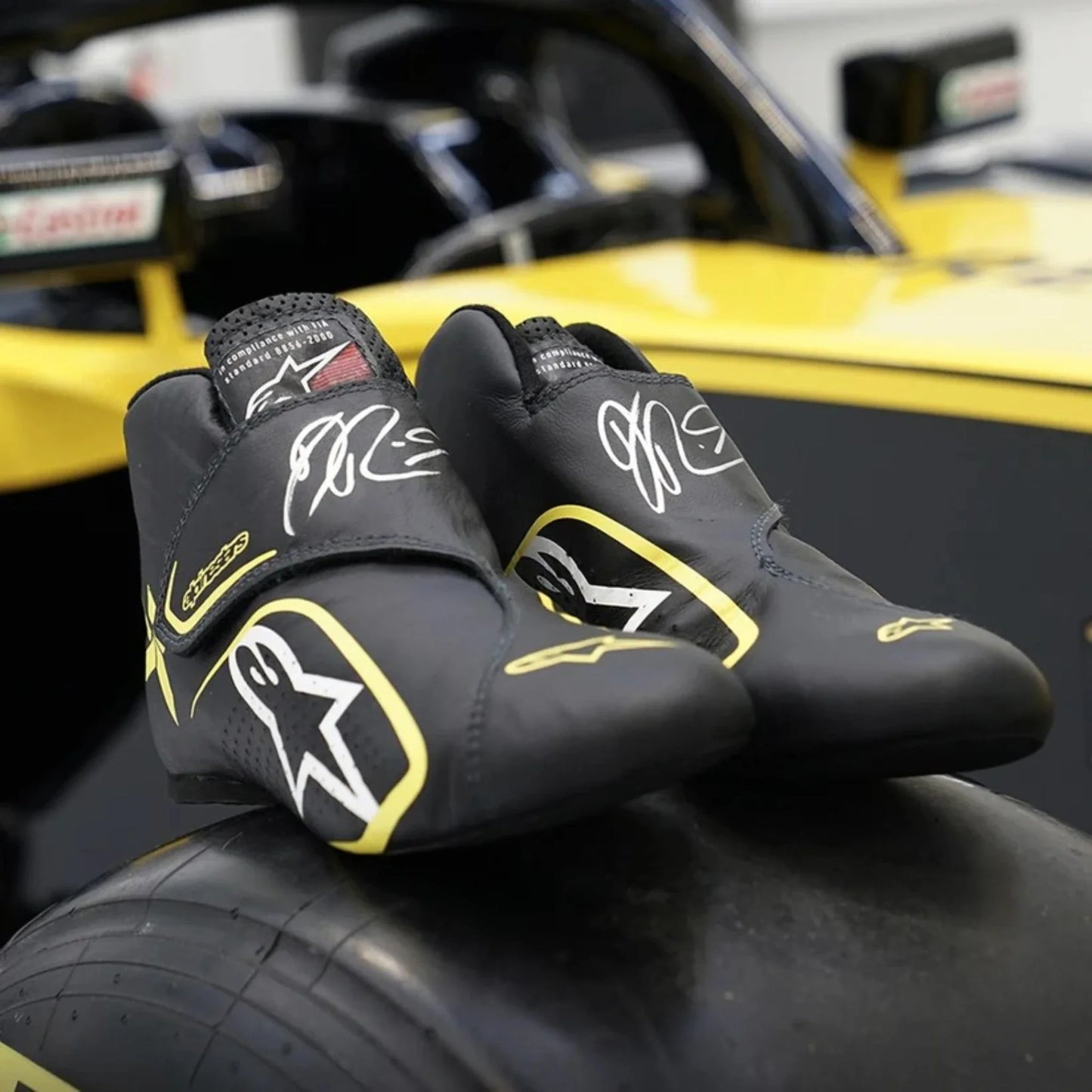 Daniel Ricciardo 2019 Renault F1 Racing Shoes - Barirah Racewear image 4