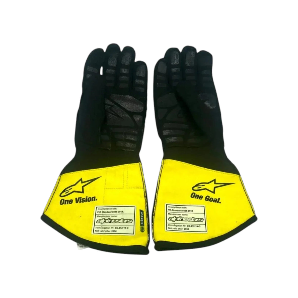 Daniel Ricciardo 2020 Renault F1 Racing Gloves - Barirah Racewear image 2