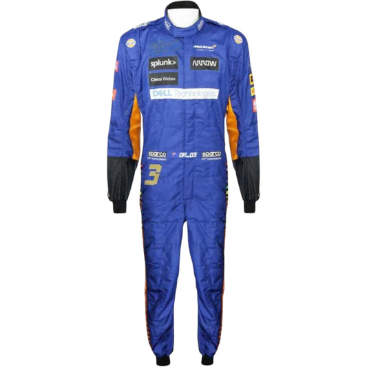 Daniel Ricciardo 2021 Mclaren F1 Race Suit - Barirah Racewear image 1
