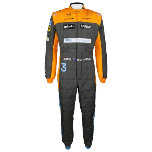 Daniel Ricciardo 2022 Mclaren F1 Race Suit - Barirah Racewear image 1