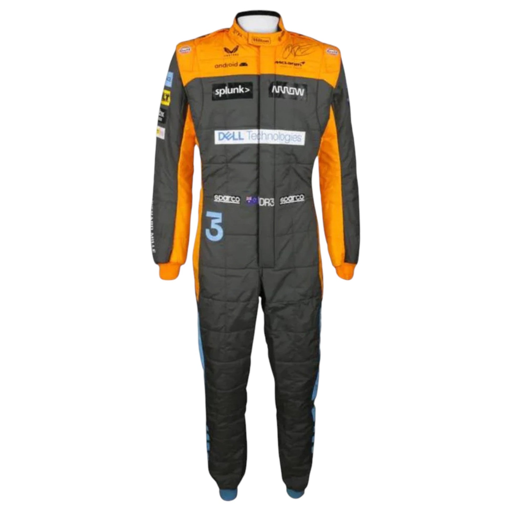 Daniel Ricciardo 2022 Mclaren F1 Race Suit - Barirah Racewear image 2