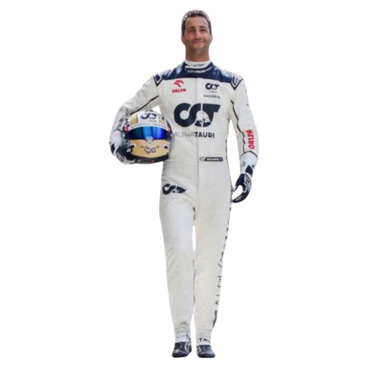 Daniel Ricciardo 2023 AlphaTauri F1 Race Suit - Barirah Racewear image 1