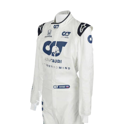 Daniil Kvyat 2020 Alphatauri F1 Race Suit - Barirah Racewear image 2