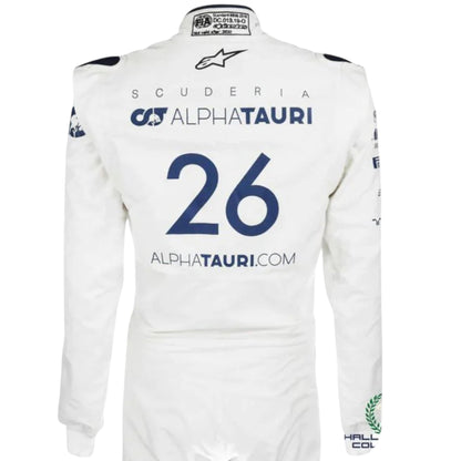 Daniil Kvyat 2020 Alphatauri F1 Race Suit - Barirah Racewear image 3