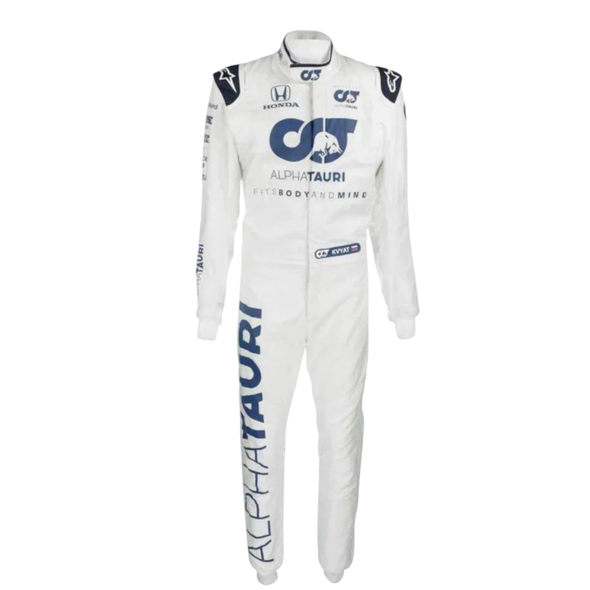 Daniil Kvyat 2020 Alphatauri F1 Race Suit - Barirah Racewear image 4