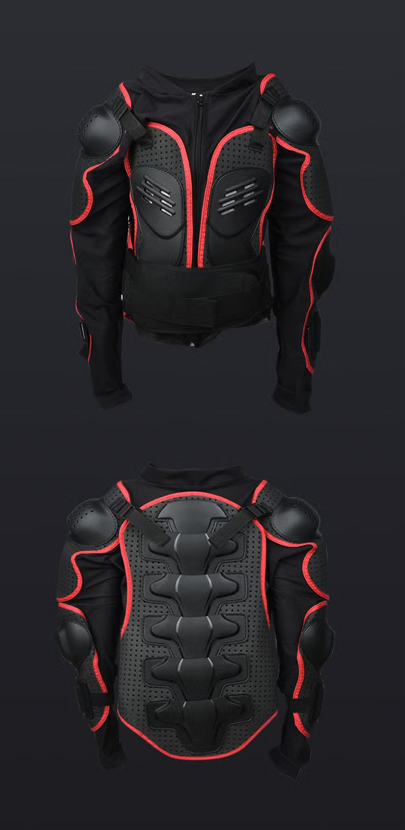 Motorcycle Body Armor Jacket - Motocross, ATV & Street