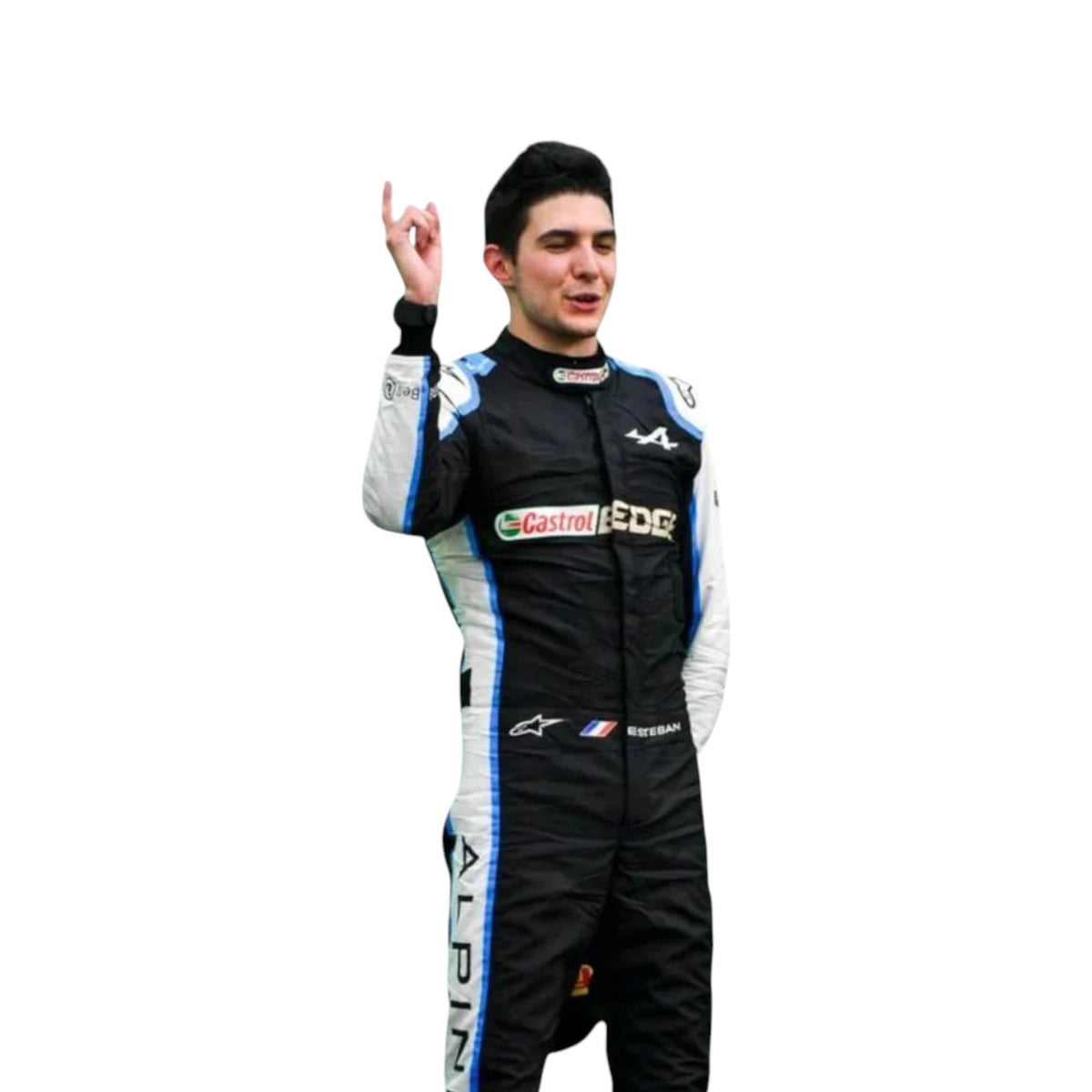 Esteban Ocon 2021 Alpine F1 Race Suit - Barirah Racewear image 3