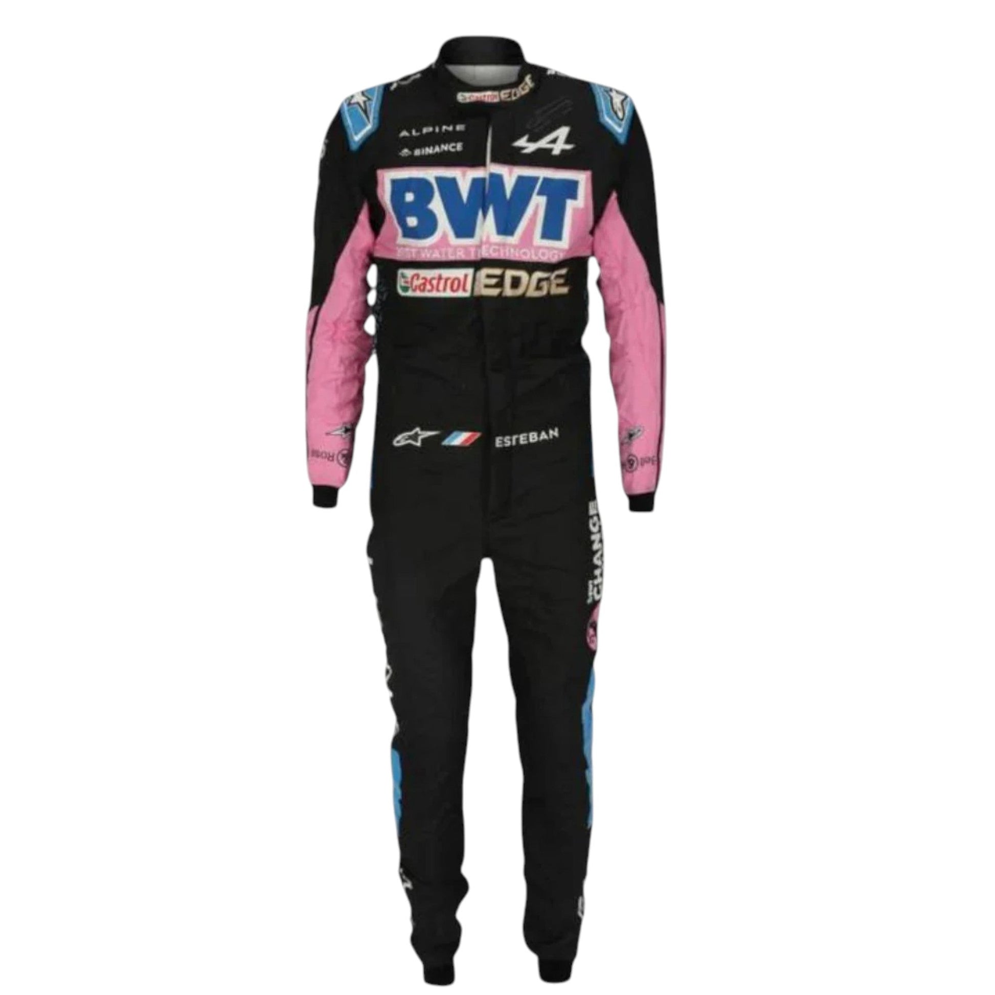 Esteban Ocon 2023 BWT Alpine F1 Race Suit - Barirah Racewear image 1