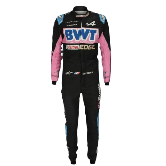 Esteban Ocon 2023 BWT Alpine F1 Race Suit - Barirah Racewear image 1