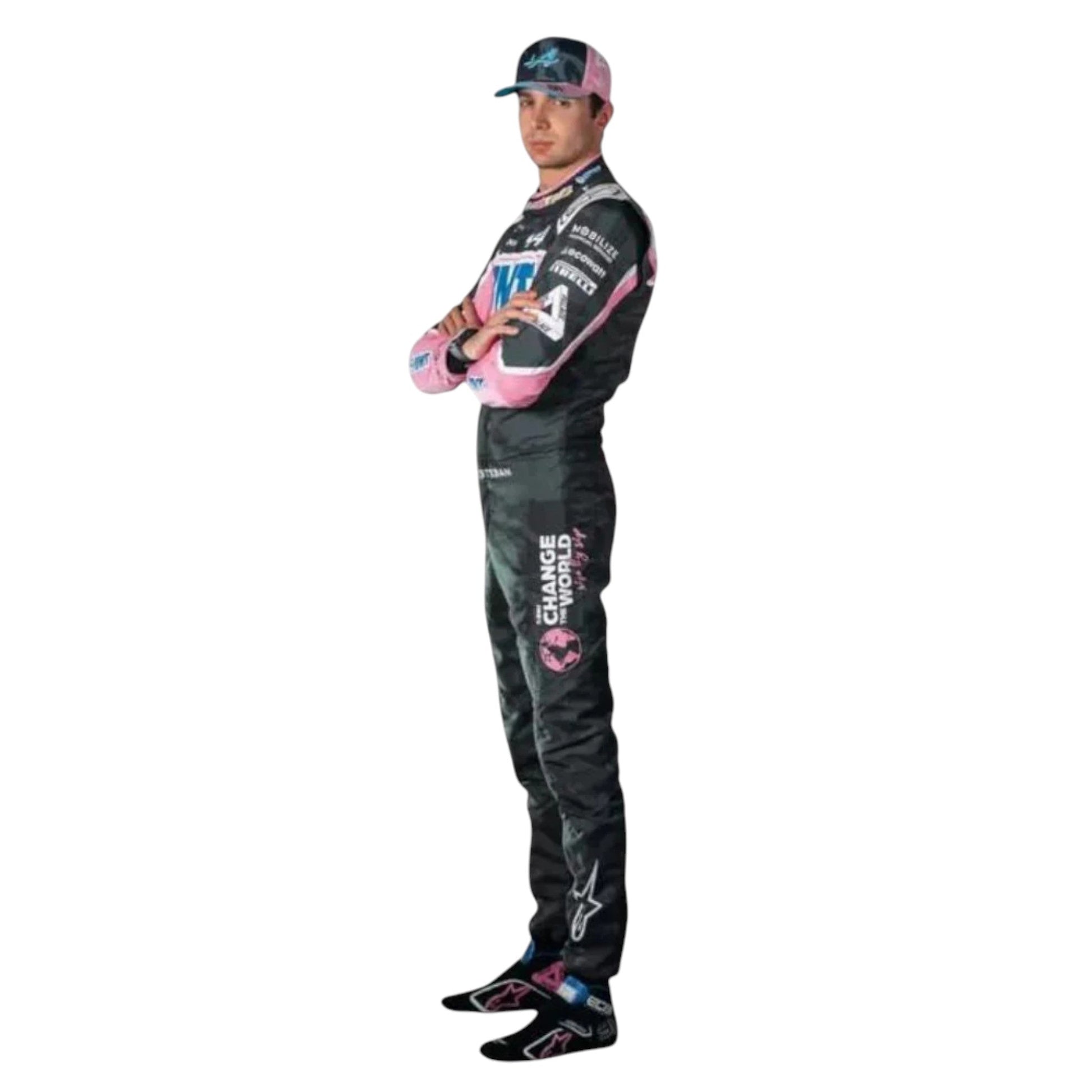 Esteban Ocon 2023 BWT Alpine F1 Race Suit - Barirah Racewear image 4