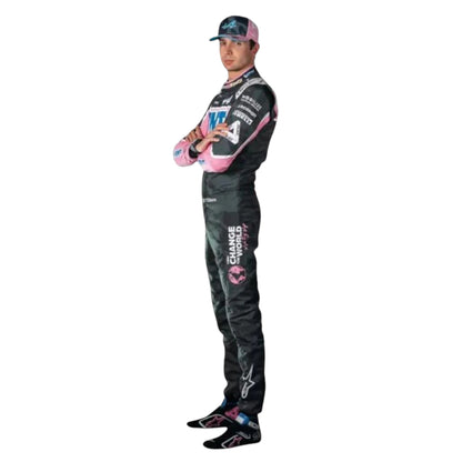 Esteban Ocon 2023 BWT Alpine F1 Race Suit - Barirah Racewear image 4