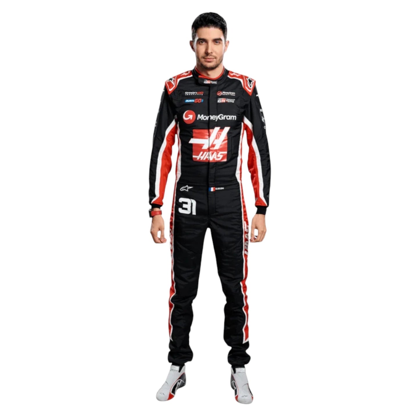Esteban Ocon 2025 Haas F1 Race Suit - Barirah Racewear image 5