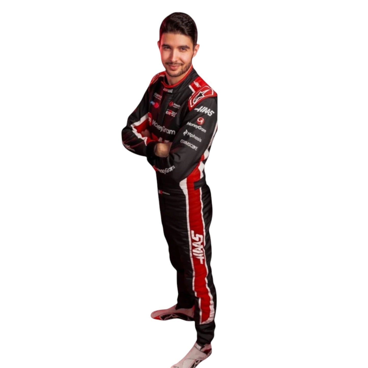 Esteban Ocon 2025 Haas F1 Race Suit - Barirah Racewear image 4