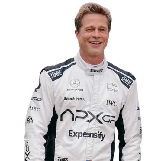 F1 Movie Sony Hayes (Brad Pitt) 2025 F1 Race Suit - Barirah Racewear image 1
