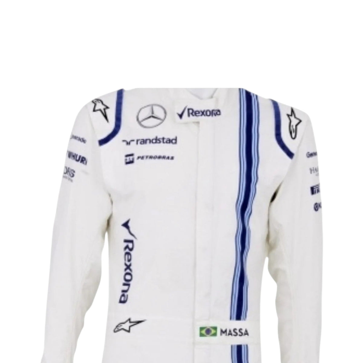 Felipe Massa 2015 Williams F1 Race Suit - Barirah Racewear image 3