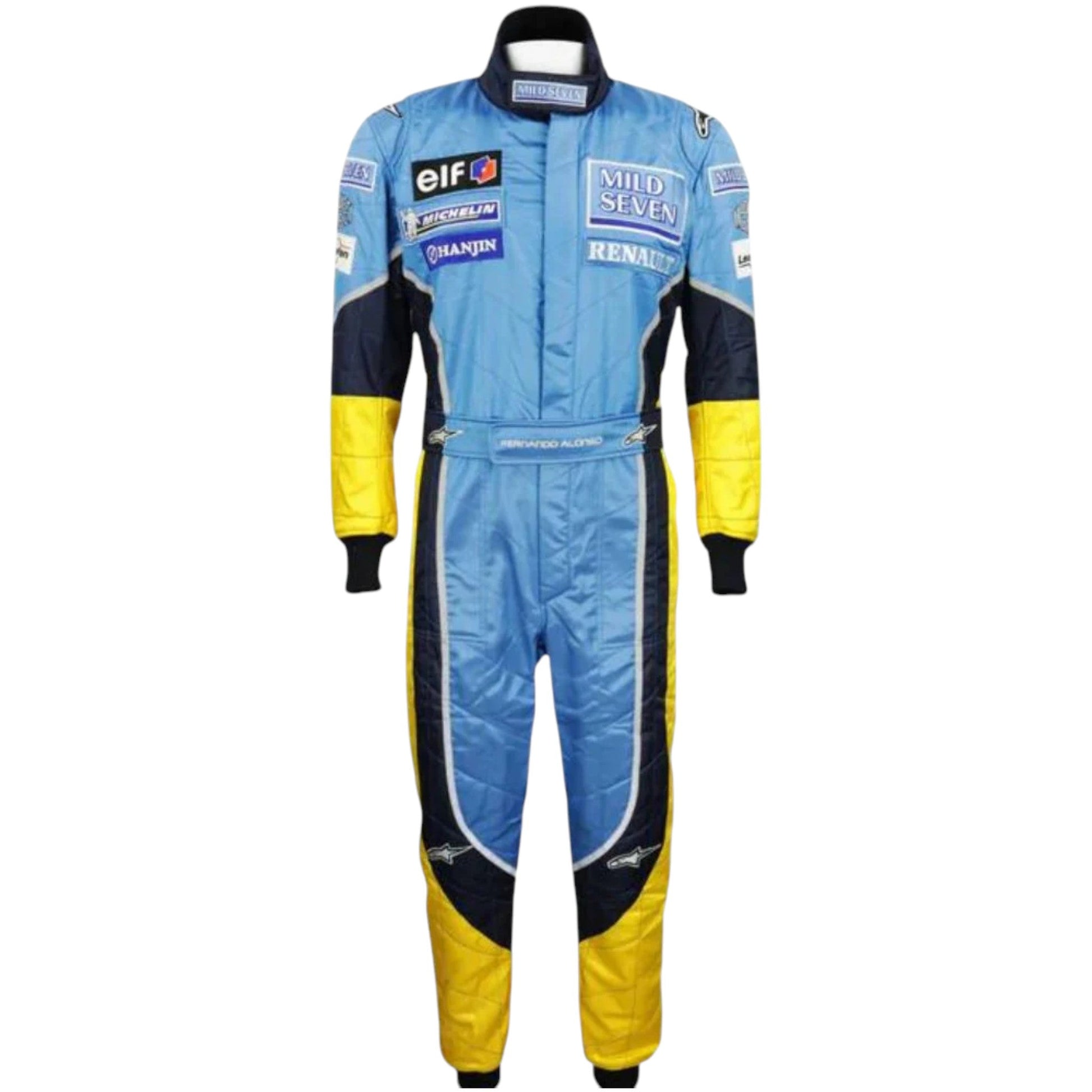Fernando Alonso 2003 Renault F1 Race Suit - Barirah Racewear image 1