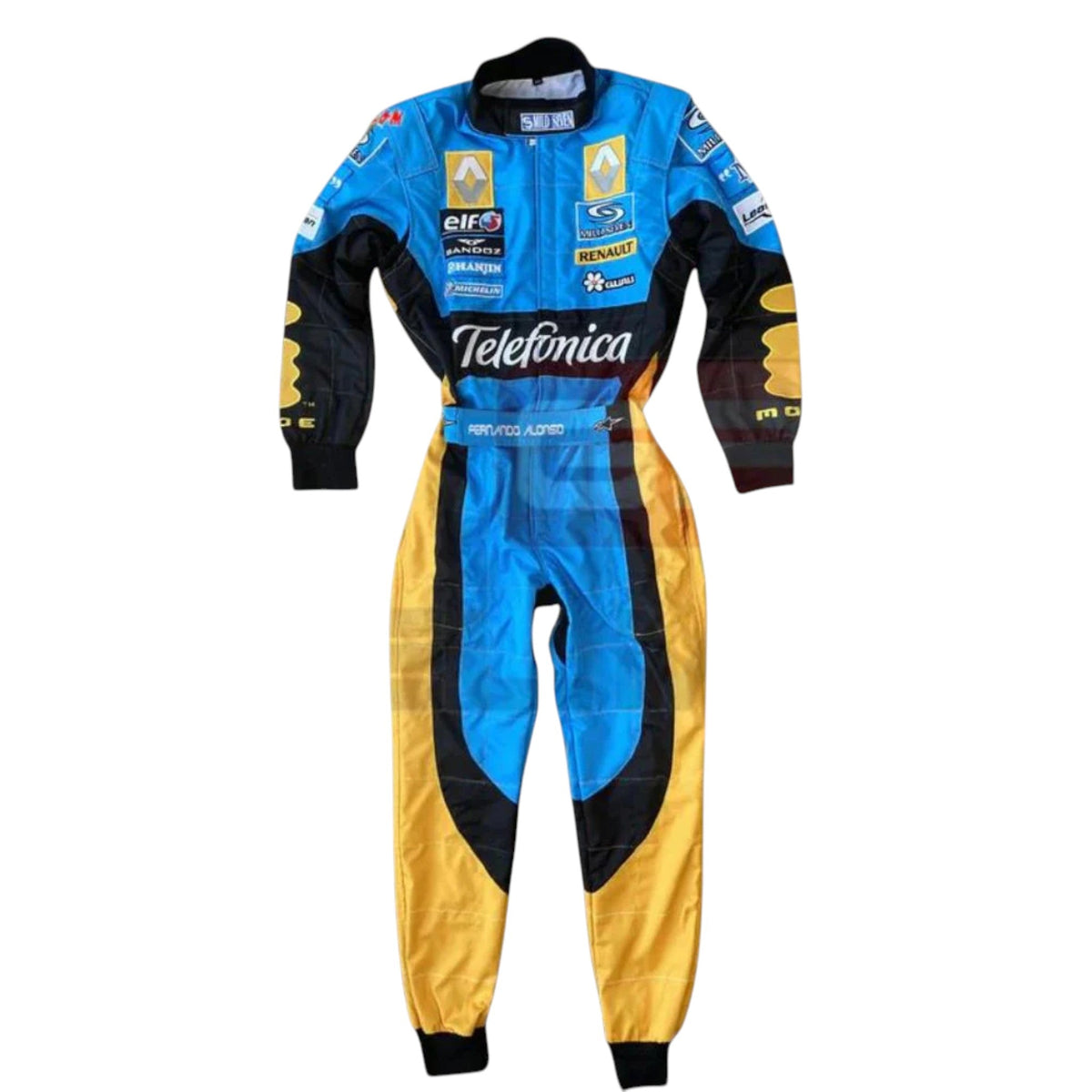 Fernando Alonso 2006 Renault F1 Race Suit - Barirah Racewear image 1