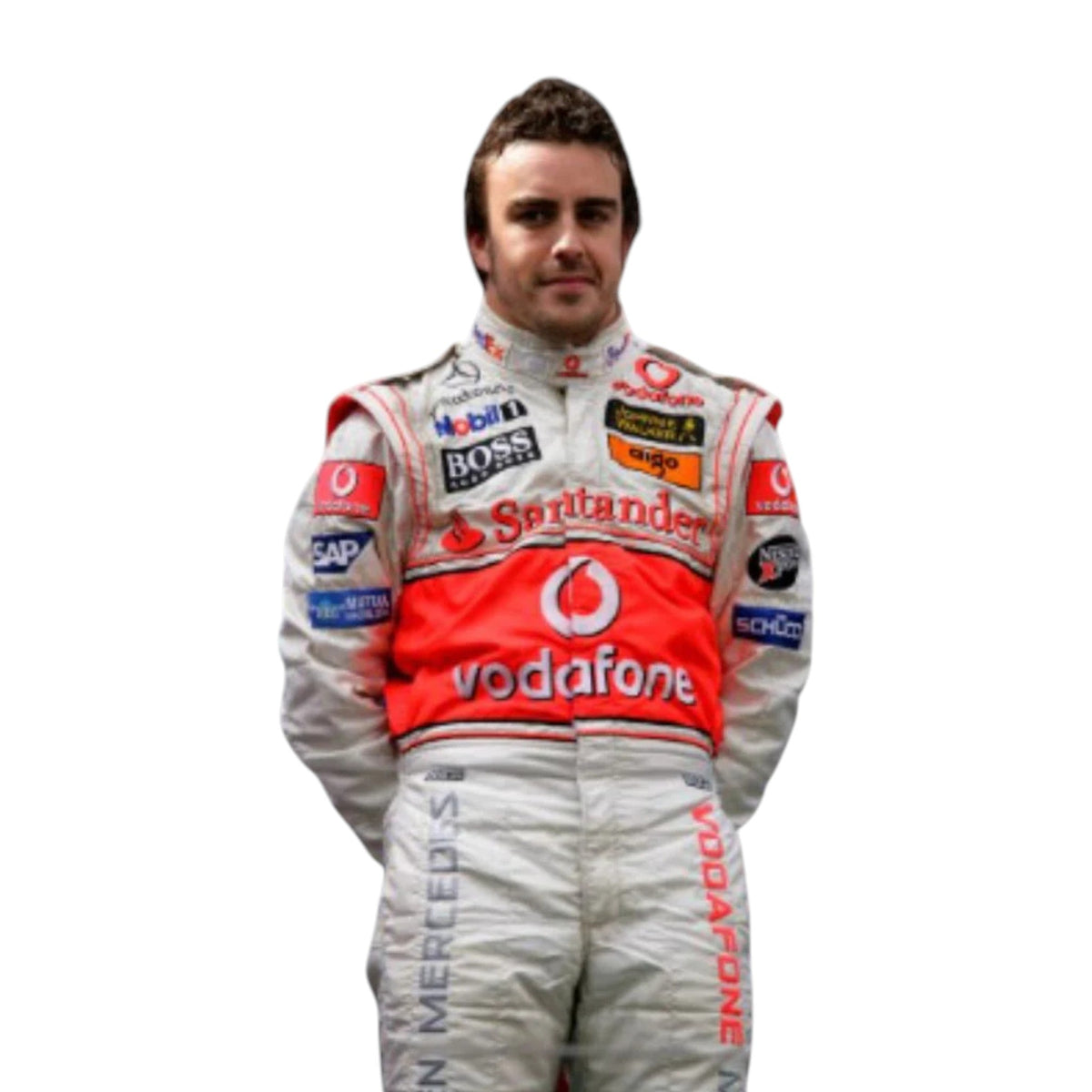 Fernando Alonso 2007 Mclaren F1 Race Suit - Barirah Racewear image 1