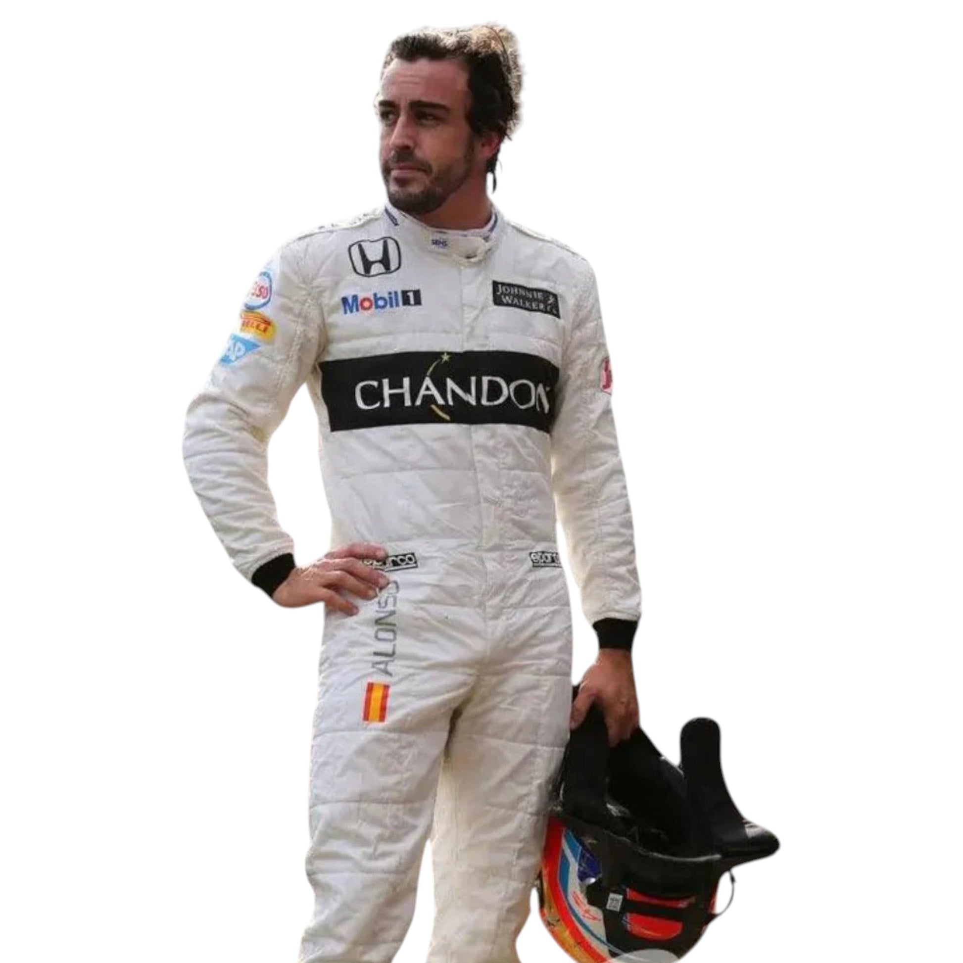 Fernando Alonso 2016 Mclaren F1 Race Suit - Barirah Racewear image 3