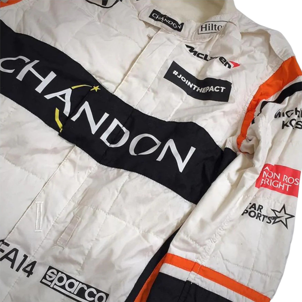 Fernando Alonso 2017 Mclaren F1 Race Suit - Barirah Racewear image 2