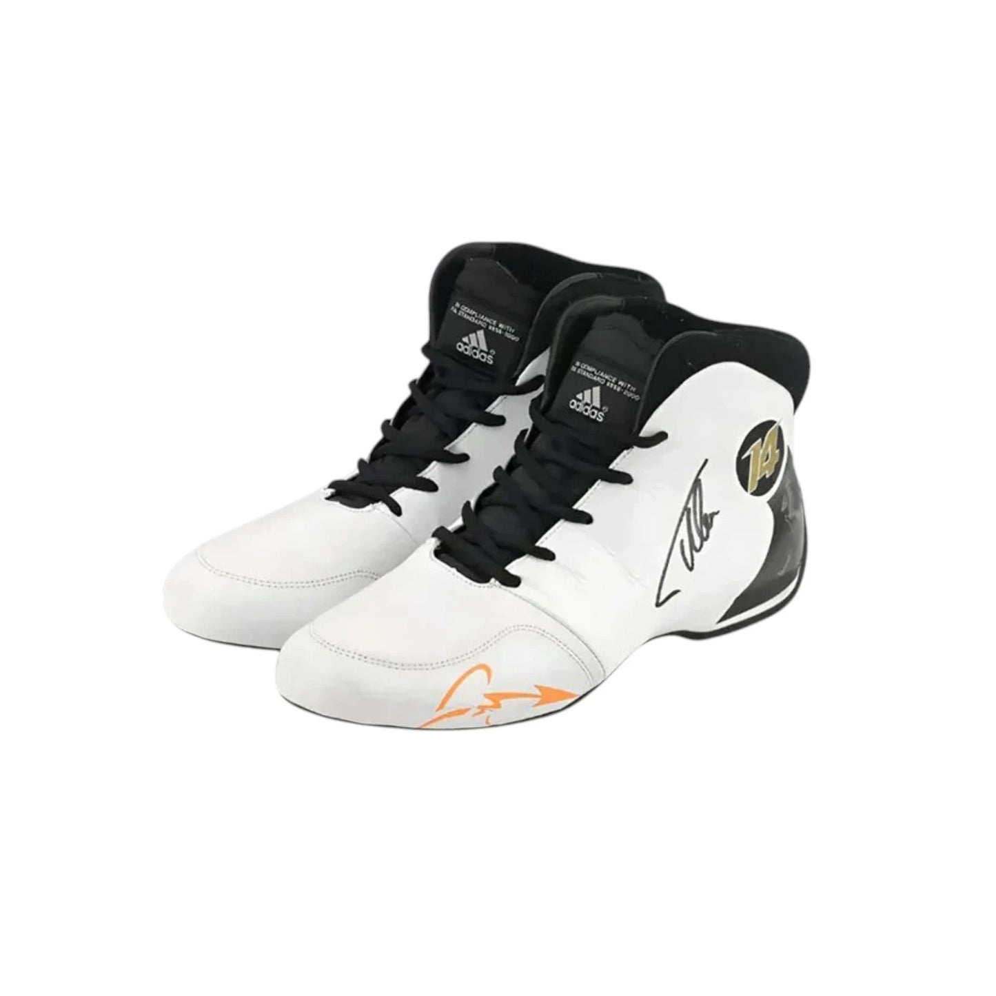 Fernando Alonso 2017 Mclaren F1 Racing Shoes - Barirah Racewear image 1