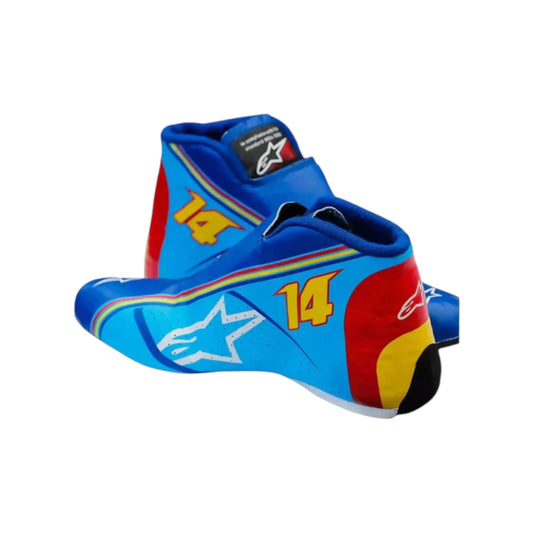 Fernando Alonso 2018 Mclaren 300GP Round 7 F1 Racing Shoes - Barirah Racewear image 1