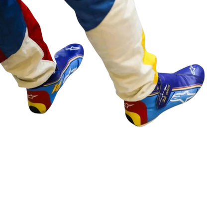 Fernando Alonso 2018 Mclaren 300GP Round 7 F1 Racing Shoes - Barirah Racewear image 3