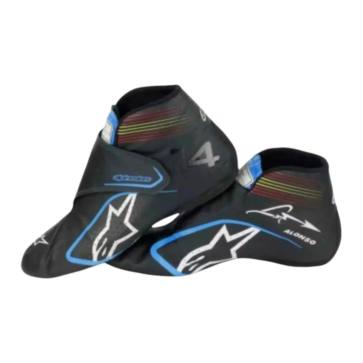 Fernando Alonso 2021 Alpine F1 Racing Shoes - Barirah Racewear image 2