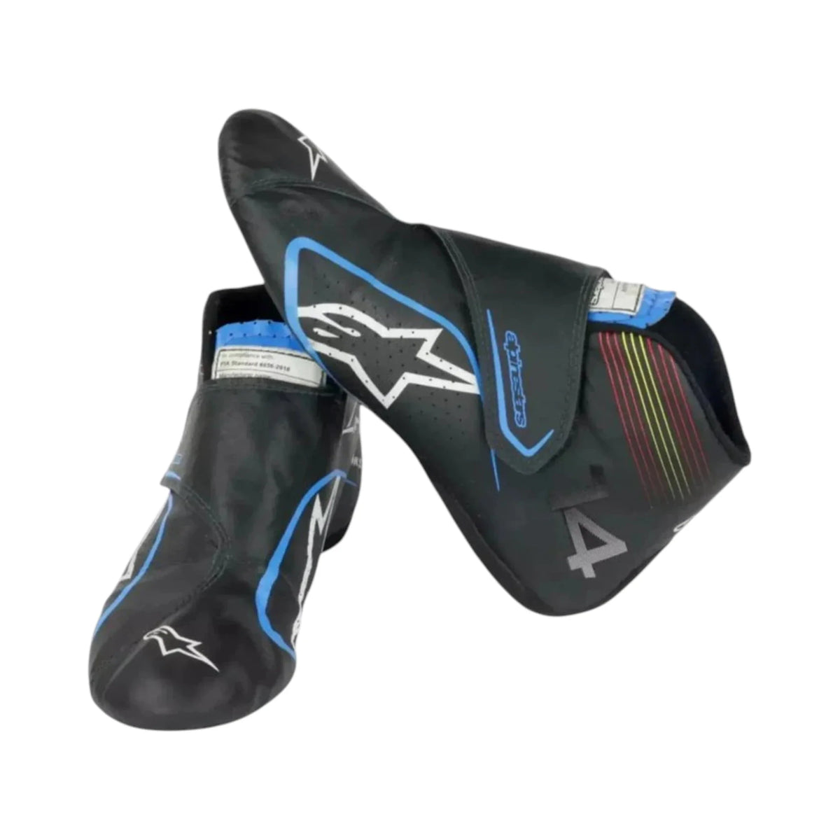 Fernando Alonso 2021 Alpine F1 Racing Shoes - Barirah Racewear image 3