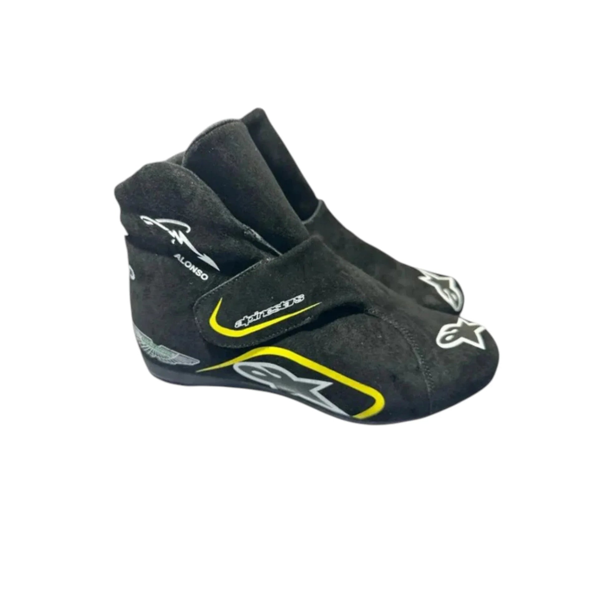 Fernando Alonso 2023 Aston Martin F1 Racing Shoes - Barirah Racewear image 1