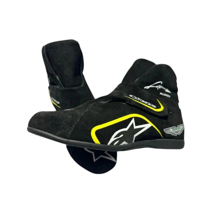 Fernando Alonso 2023 Aston Martin F1 Racing Shoes - Barirah Racewear image 2