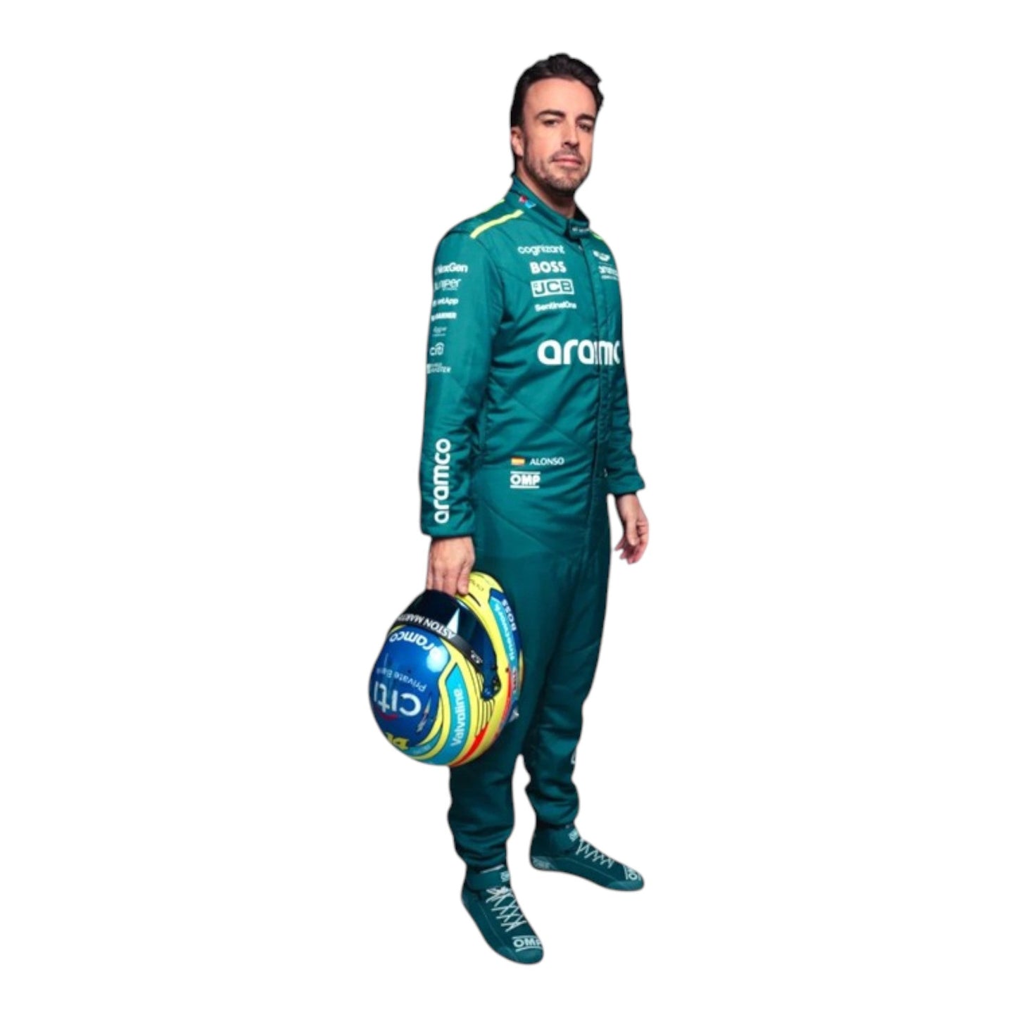 Fernando Alonso 2024 Aston Martin F1 Race Suit - Barirah Racewear image 5