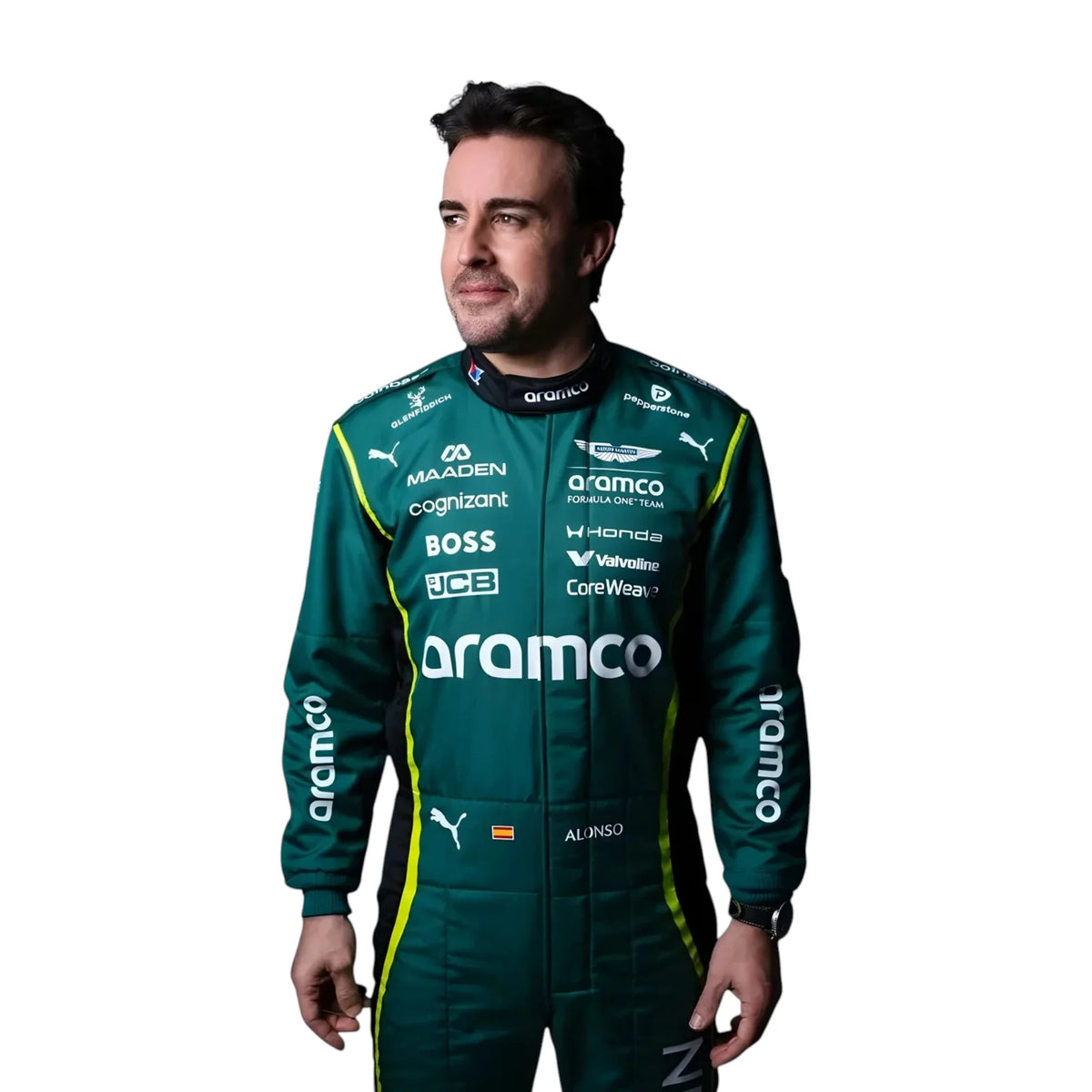Fernando Alonso 2026 Aston Martin F1 Race Suit - Barirah Racewear image 3