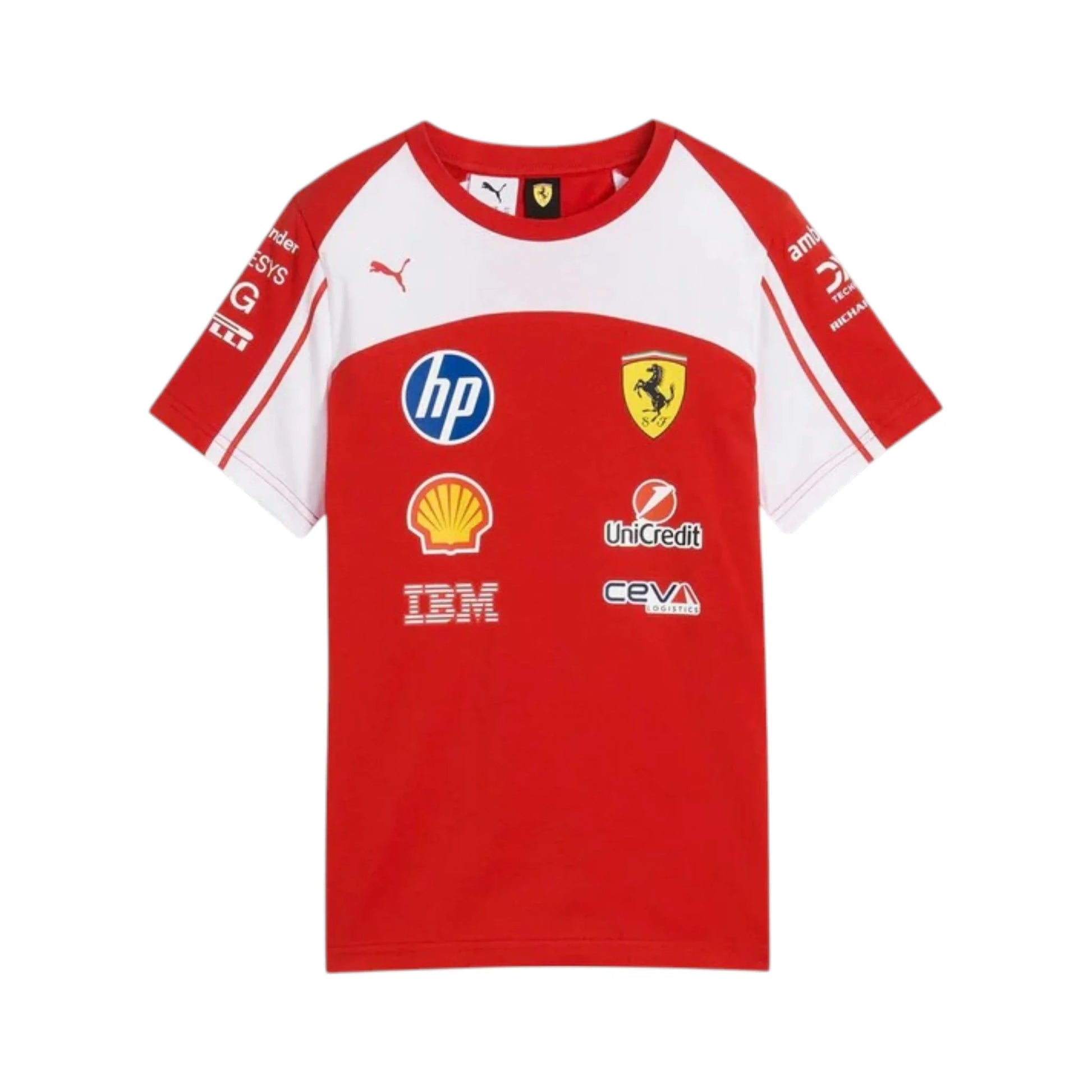 Formula 1 2025 Ferrari Racing T-Shirt - Barirah Racewear image 1