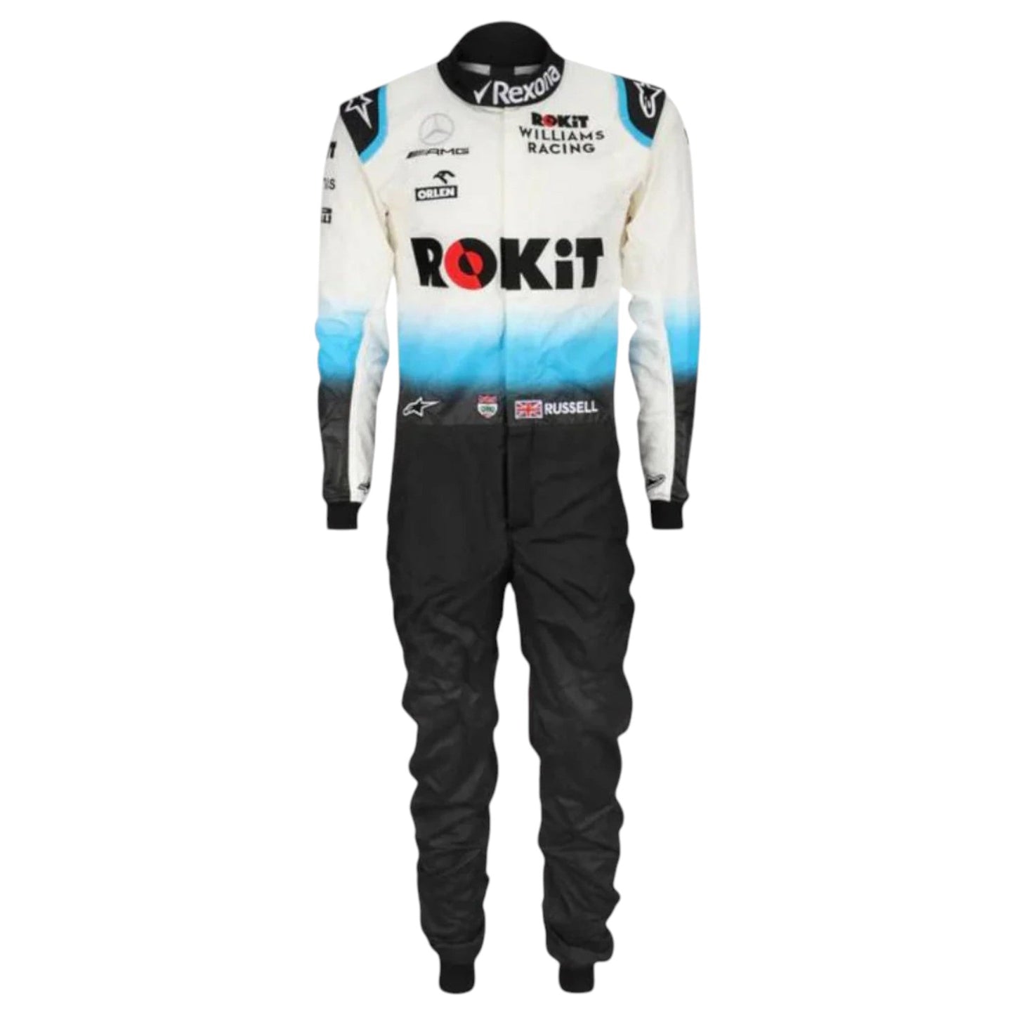 George Russell 2019 Williams F1 Race Suit - Barirah Racewear image 1