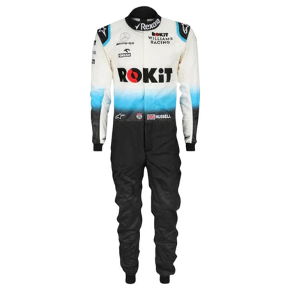 George Russell 2019 Williams F1 Race Suit - Barirah Racewear image 1