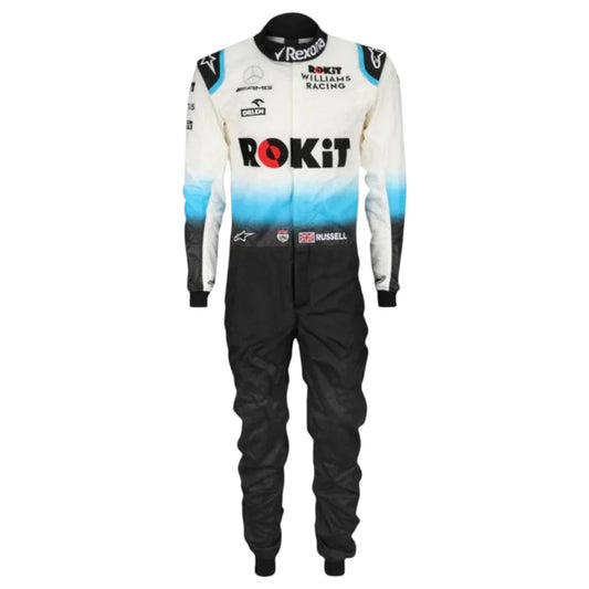 George Russell 2019 Williams F1 Race Suit - Barirah Racewear image 1