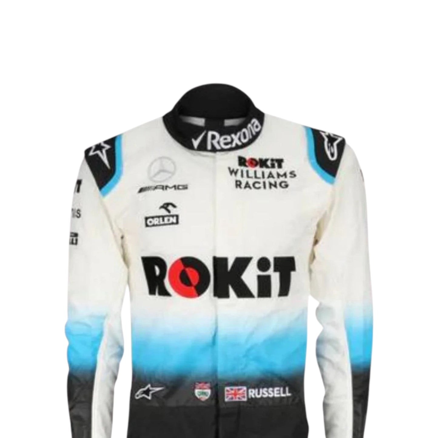 George Russell 2019 Williams F1 Race Suit - Barirah Racewear image 2