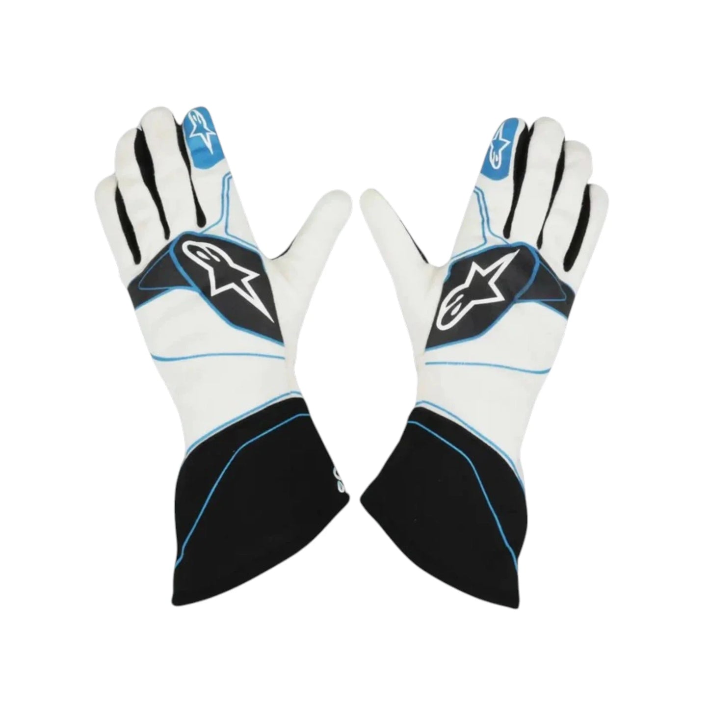 George Russell 2019 Willams F1 Racing Gloves - Barirah Racewear image 1