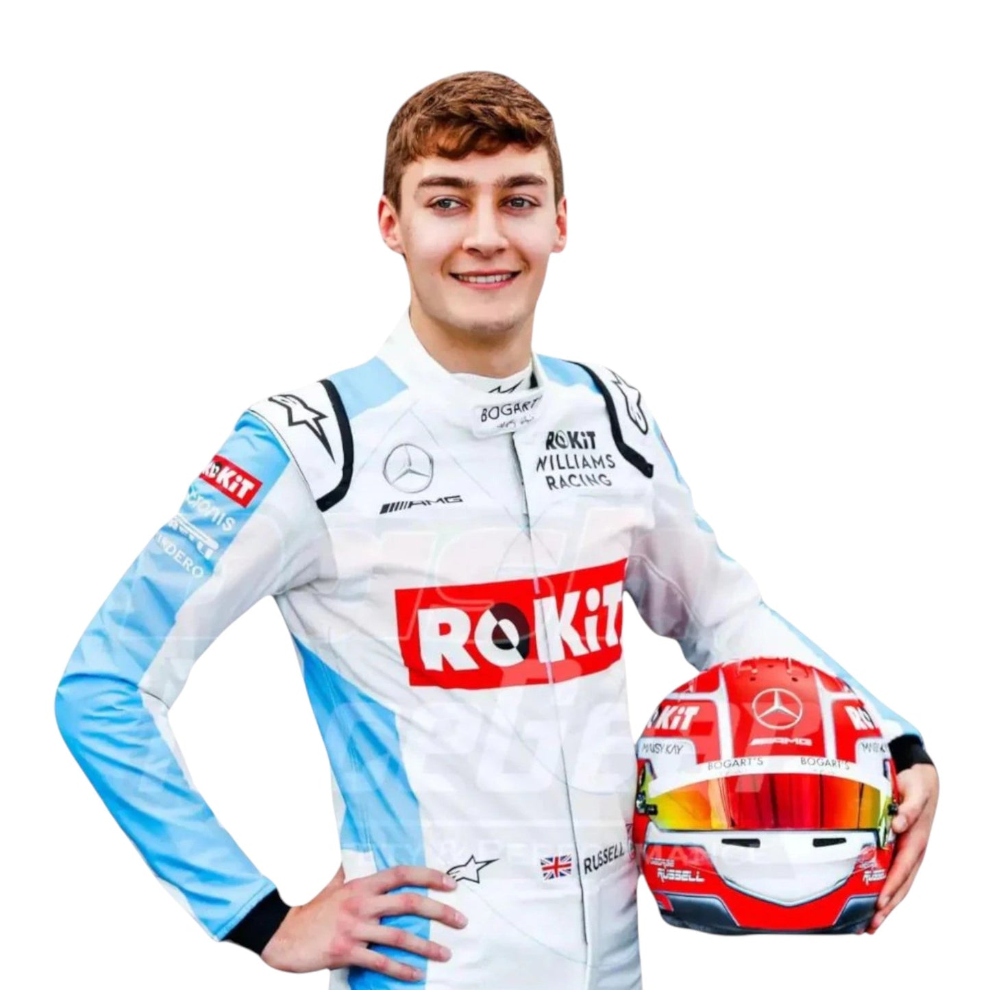 George Russell 2020 Williams F1 Race Suit - Barirah Racewear image 1
