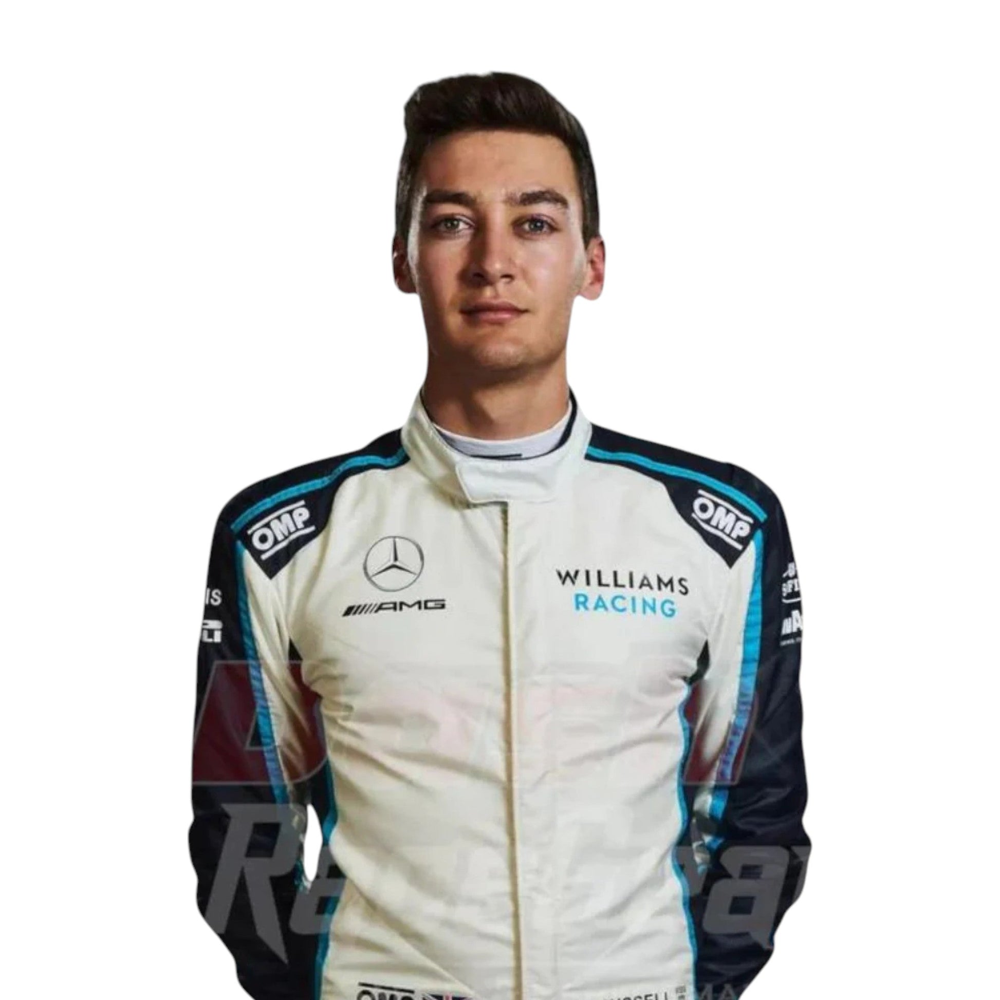 George Russell 2021 Williams F1 Race Suit - Barirah Racewear image 2