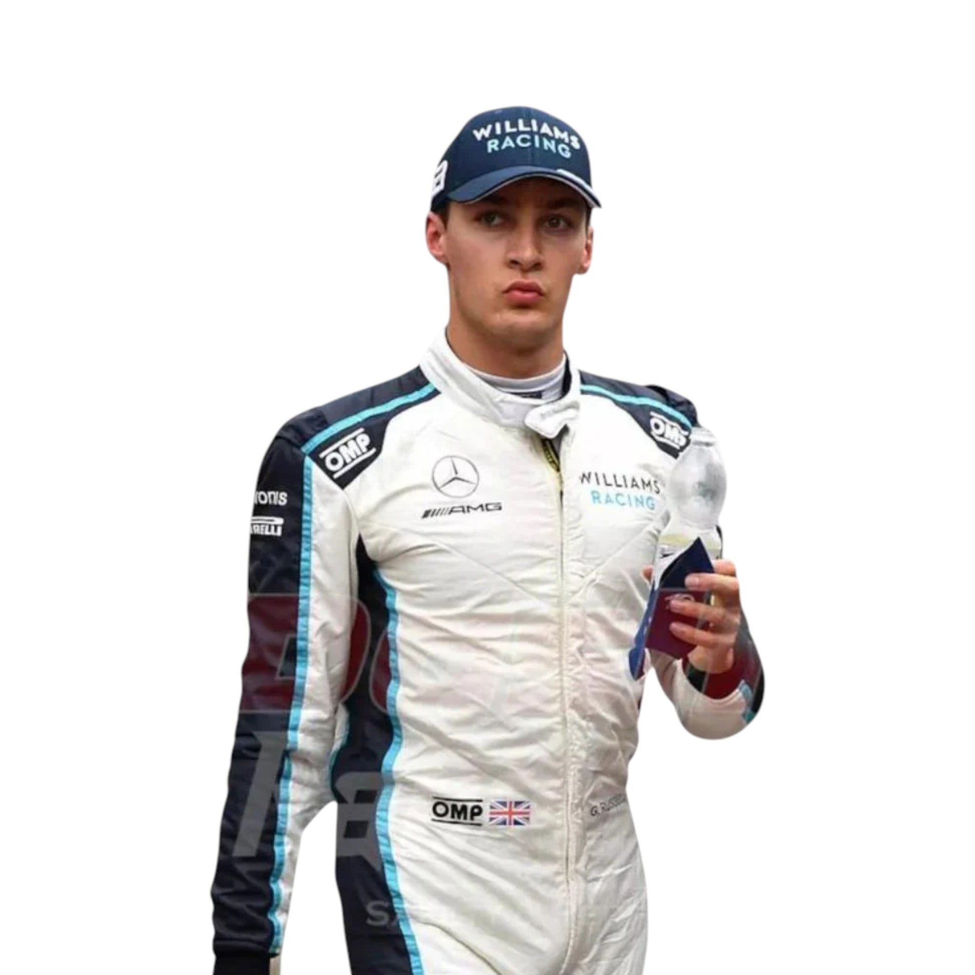 George Russell 2021 Williams F1 Race Suit - Barirah Racewear image 3