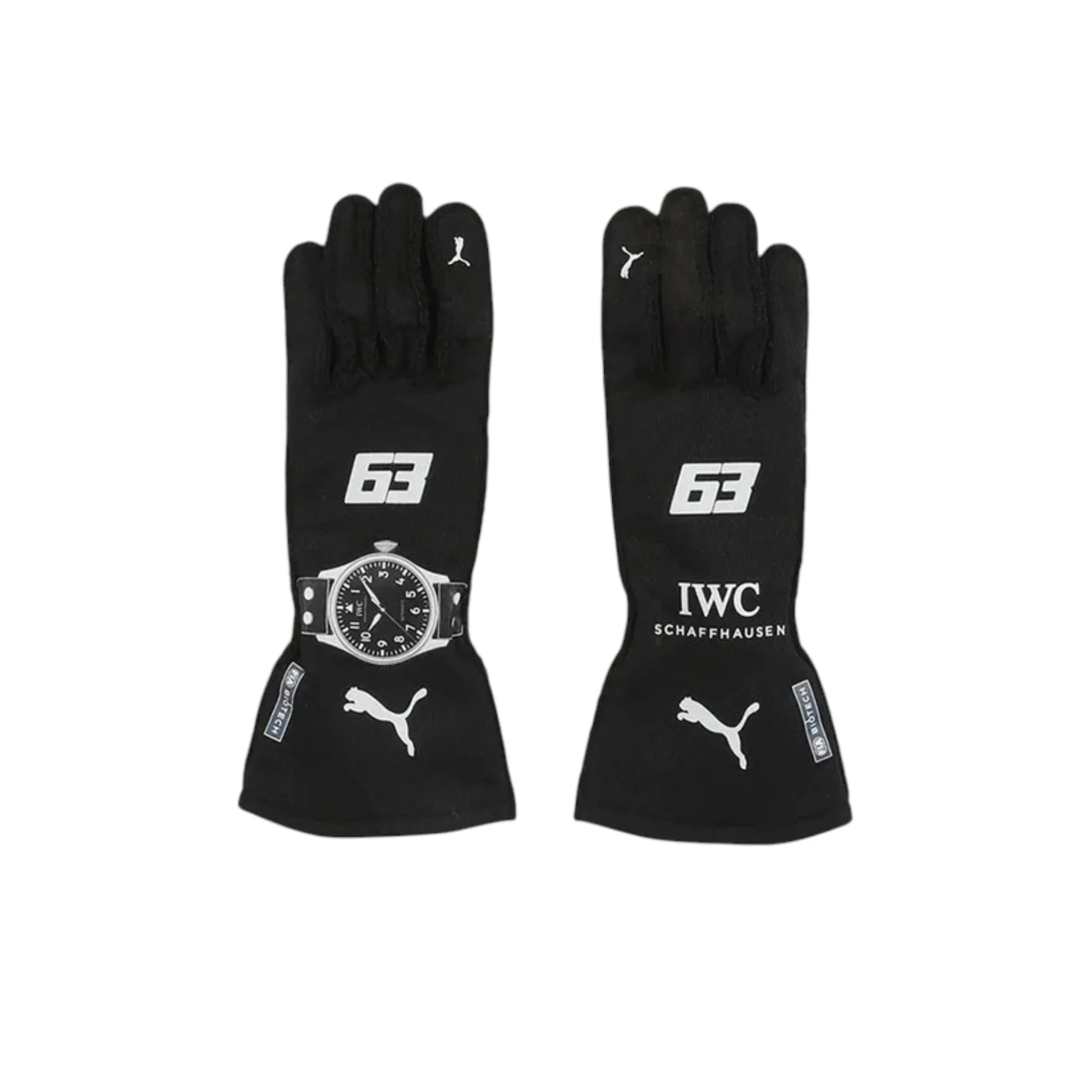George Russell 2023 Mercedes-AMG Petronas F1 Racing Gloves - Barirah Racewear image 1