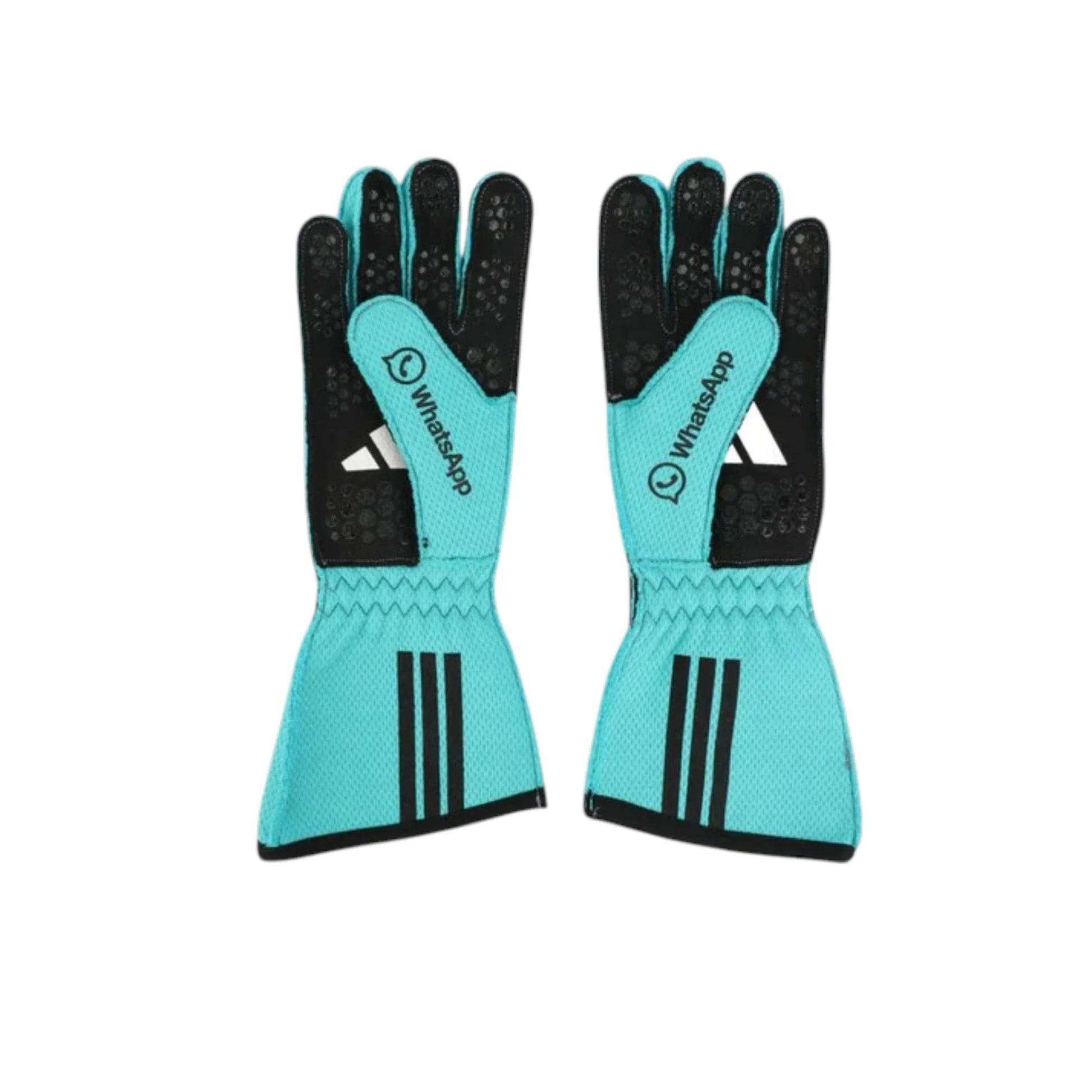 George Russell 2025 Mercedes-AMG Petronas F1 Racing Gloves - Barirah Racewear image 2