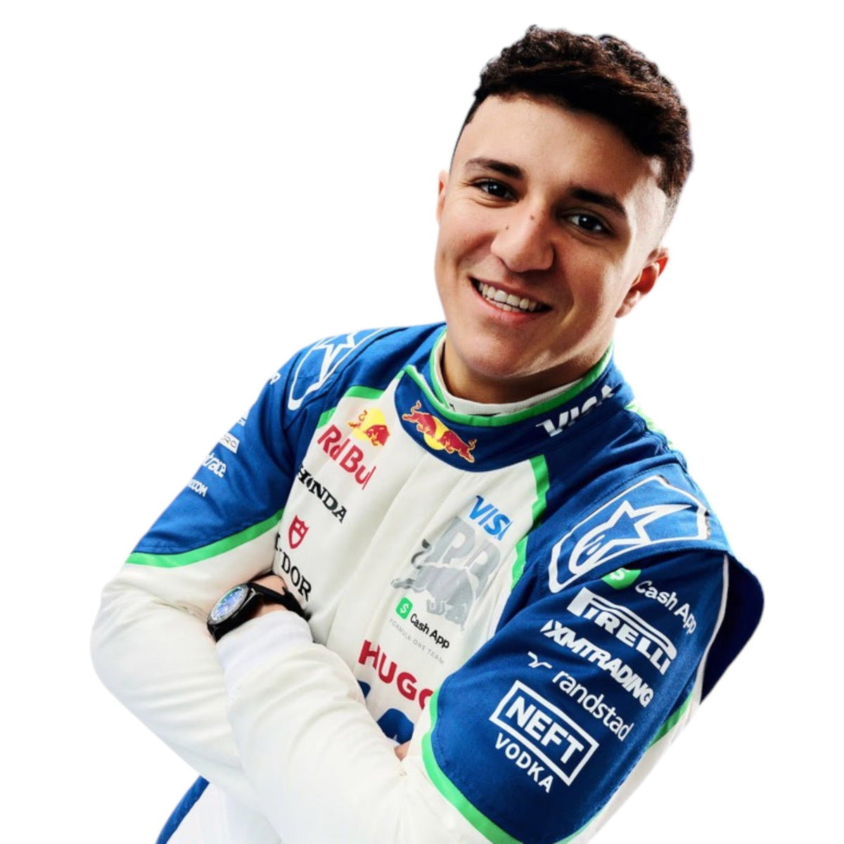 Isac Hadjar 2025 Racing Bulls F1 Race Suit - Barirah Racewear image 2