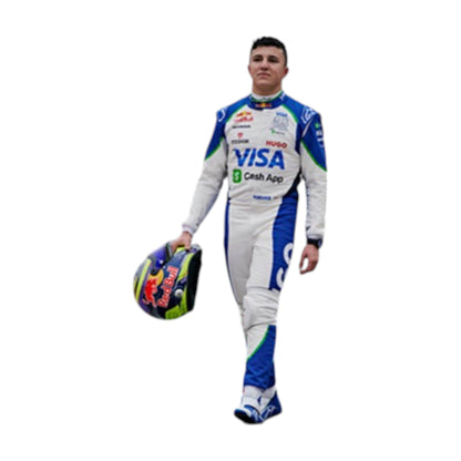 Isac Hadjar 2025 Racing Bulls F1 Race Suit - Barirah Racewear image 4