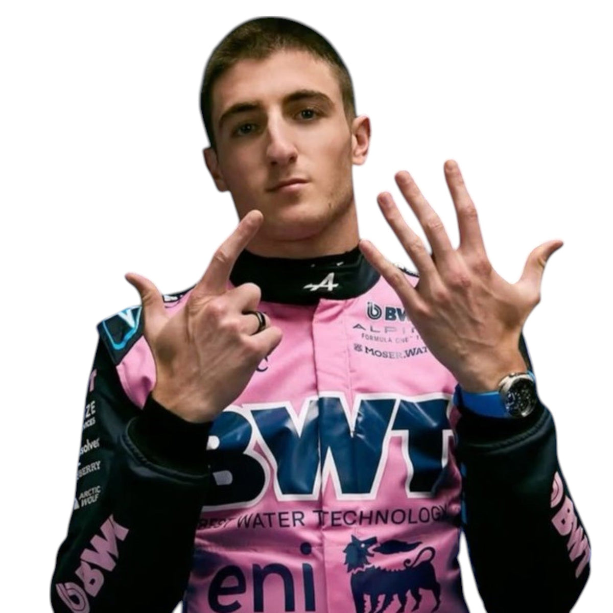 Jack Doohan BWT Alpine 2025 F1 Race Suit - Barirah Racewear image 2