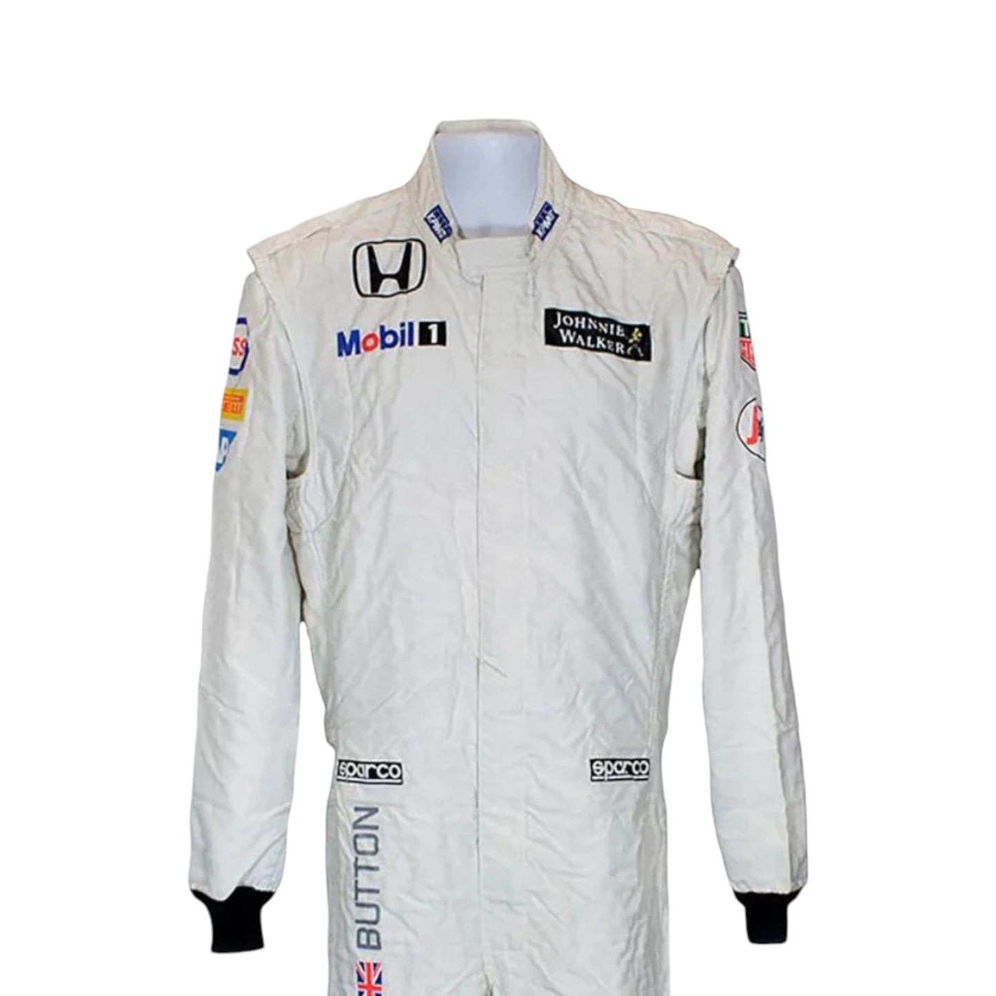 Jenson Button 2015 Mclaren F1 Race Suit - Barirah Racewear image 1